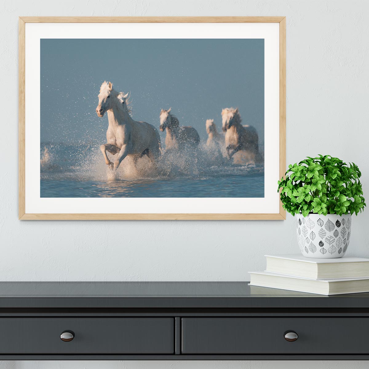 Angels of Camargue Framed Print - 1x - 3