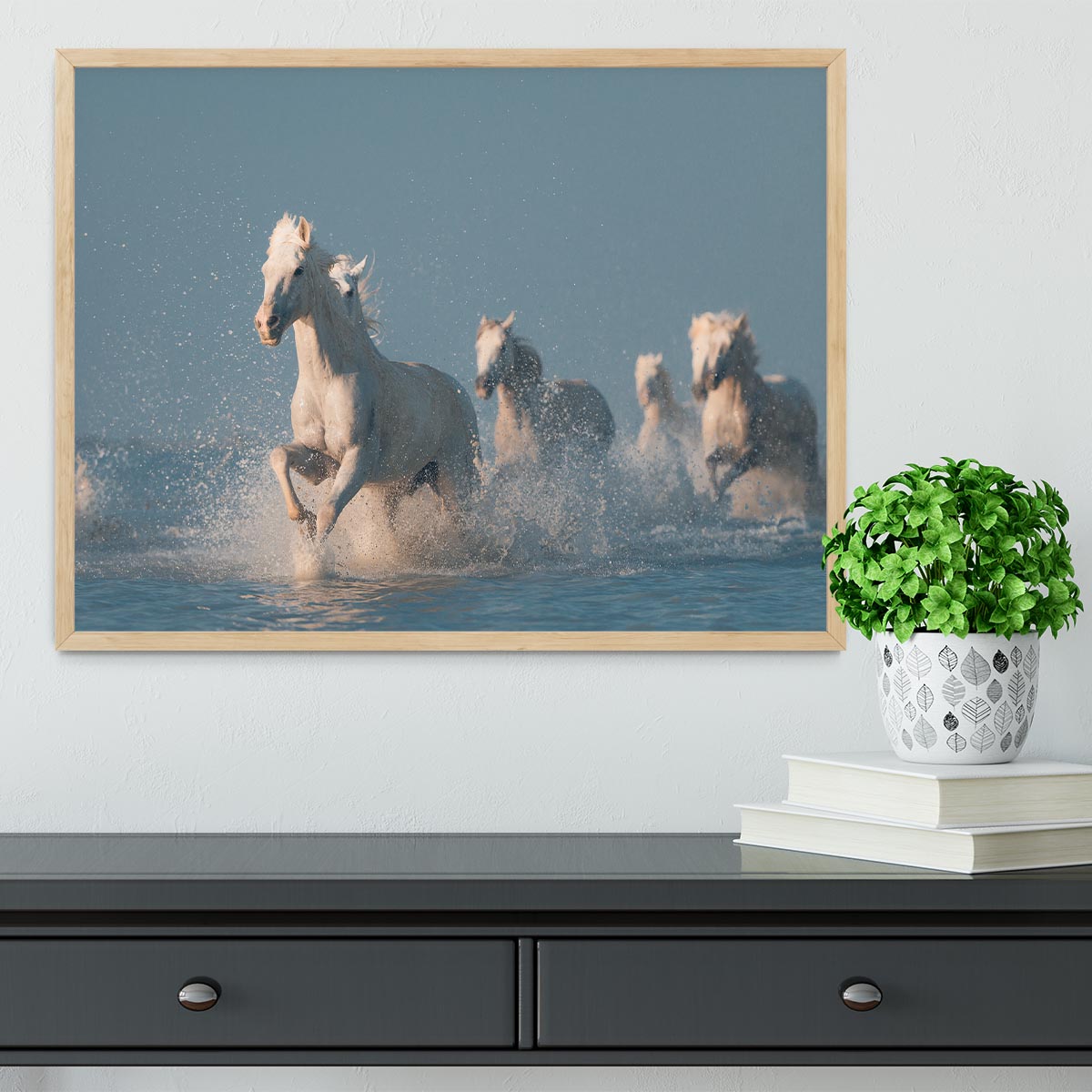 Angels of Camargue Framed Print - 1x - 4