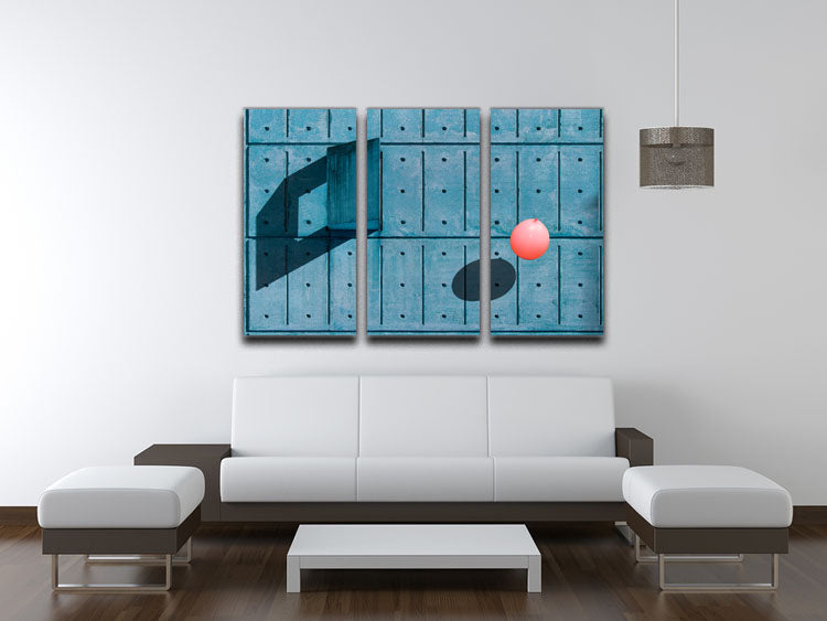 Another balloon 3 Split Panel Canvas Print - 1x - 3