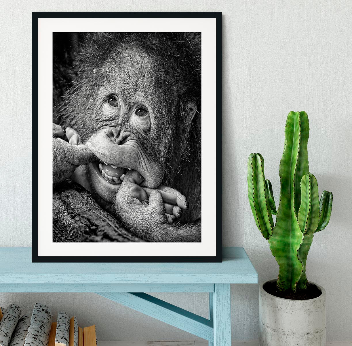 Big Smile Please Framed Print - 1x - 1