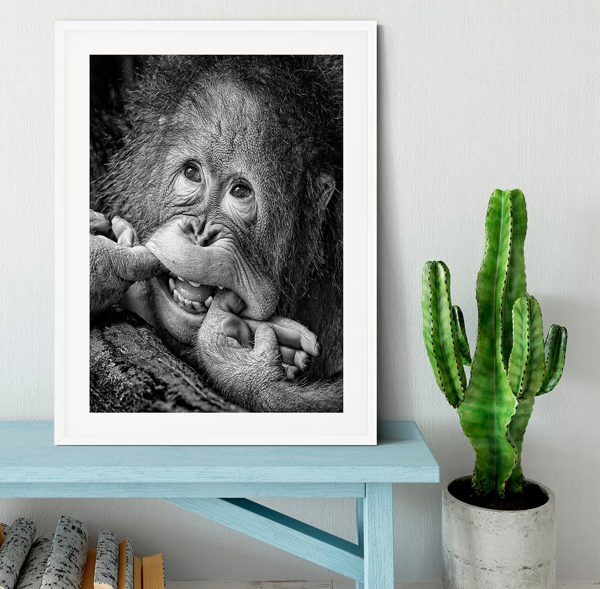 Big Smile Please Framed Print - 1x - 5