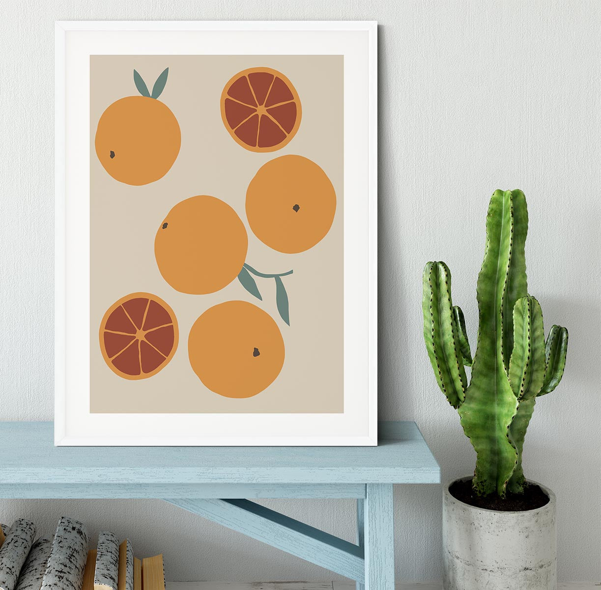 Blood Orange Framed Print - 1x - 5