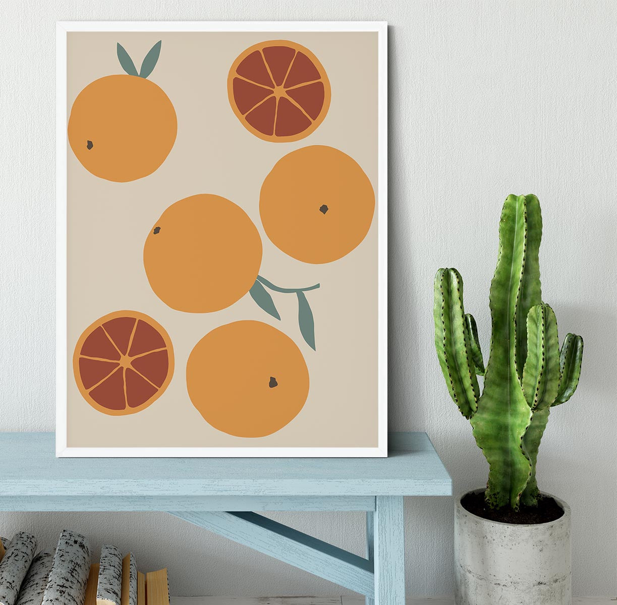 Blood Orange Framed Print - 1x -6