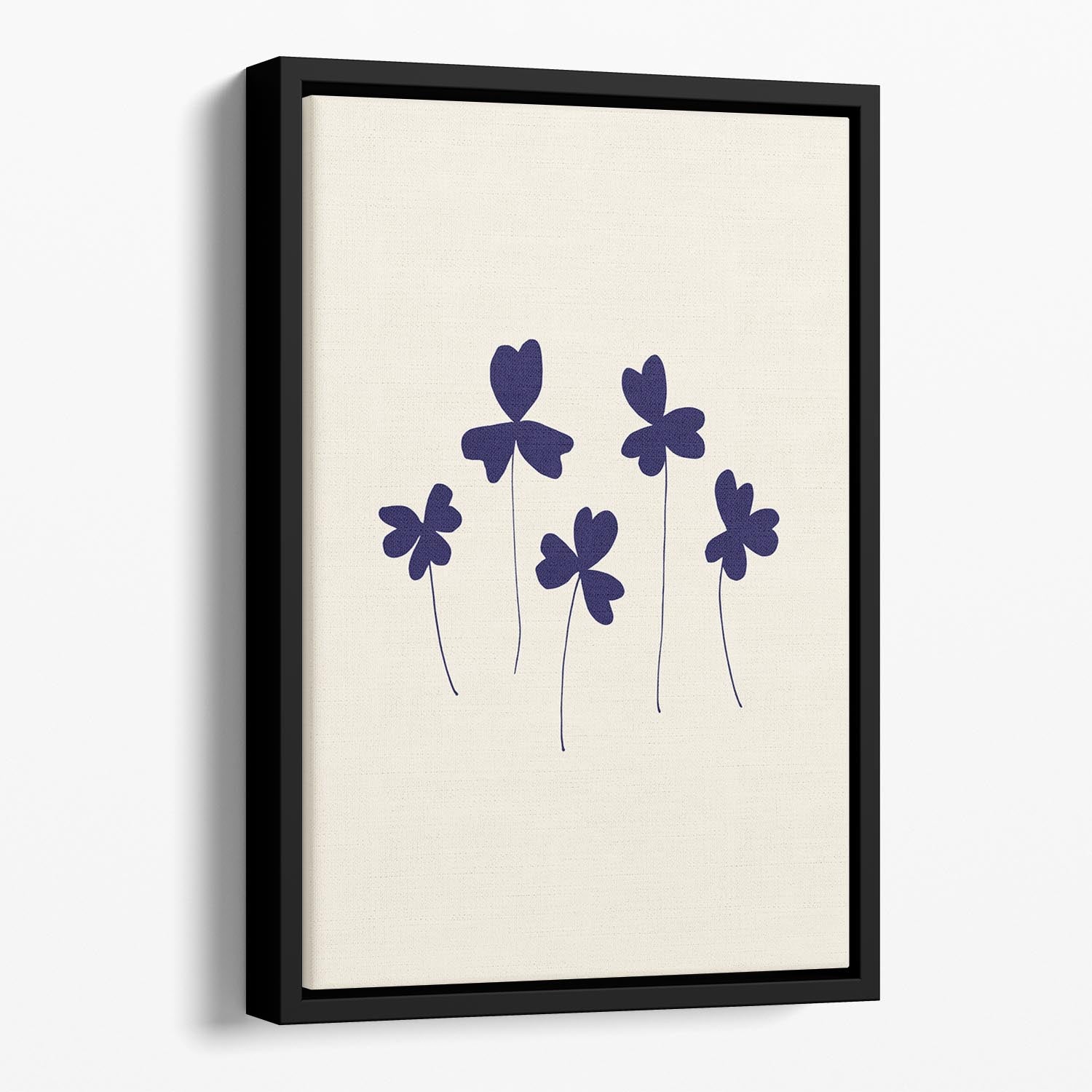 Blue Sorrel Floating Framed Canvas - 1x - 1