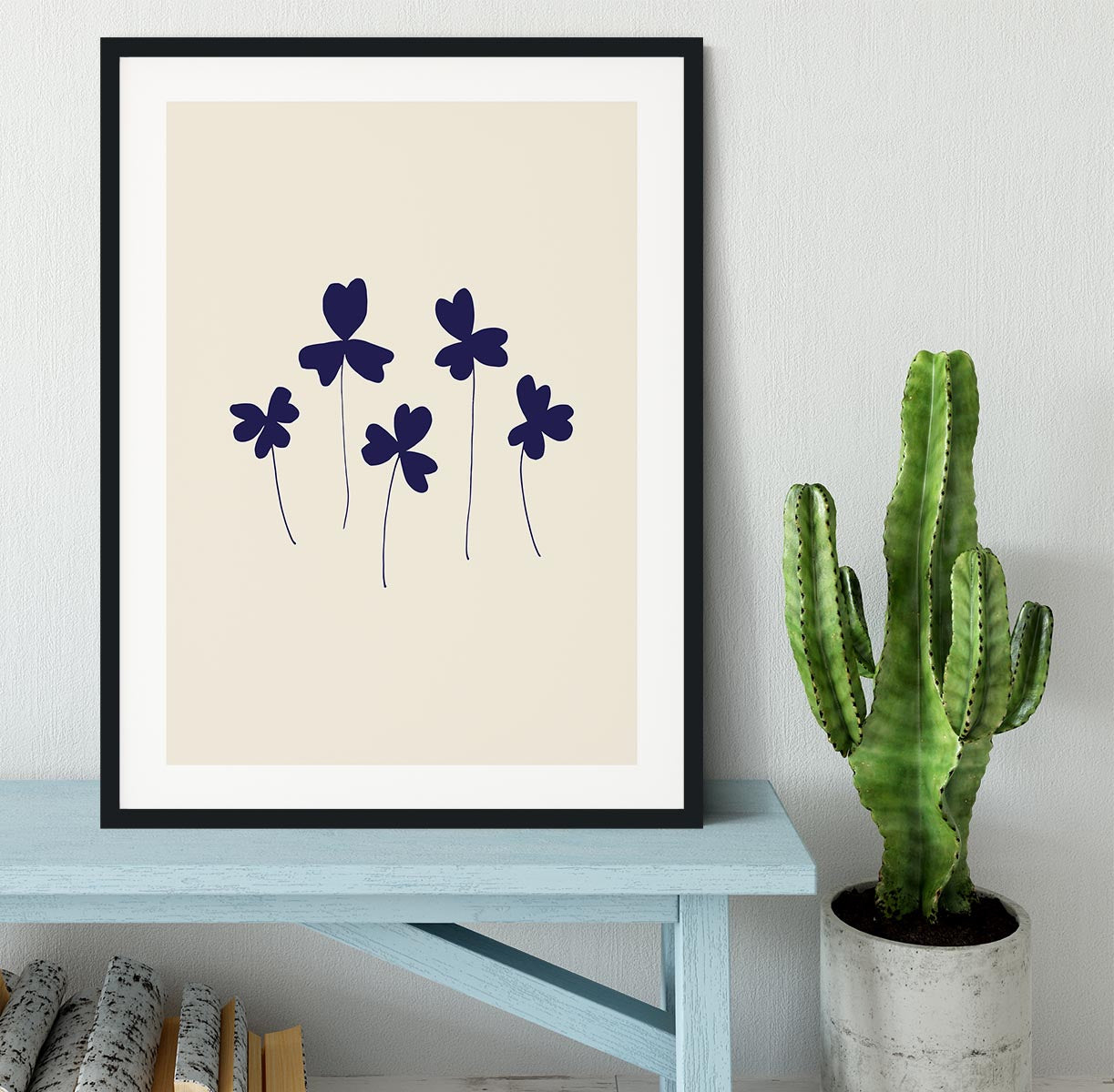 Blue Sorrel Framed Print - 1x - 1