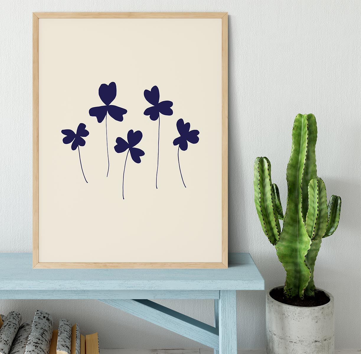 Blue Sorrel Framed Print - 1x - 4