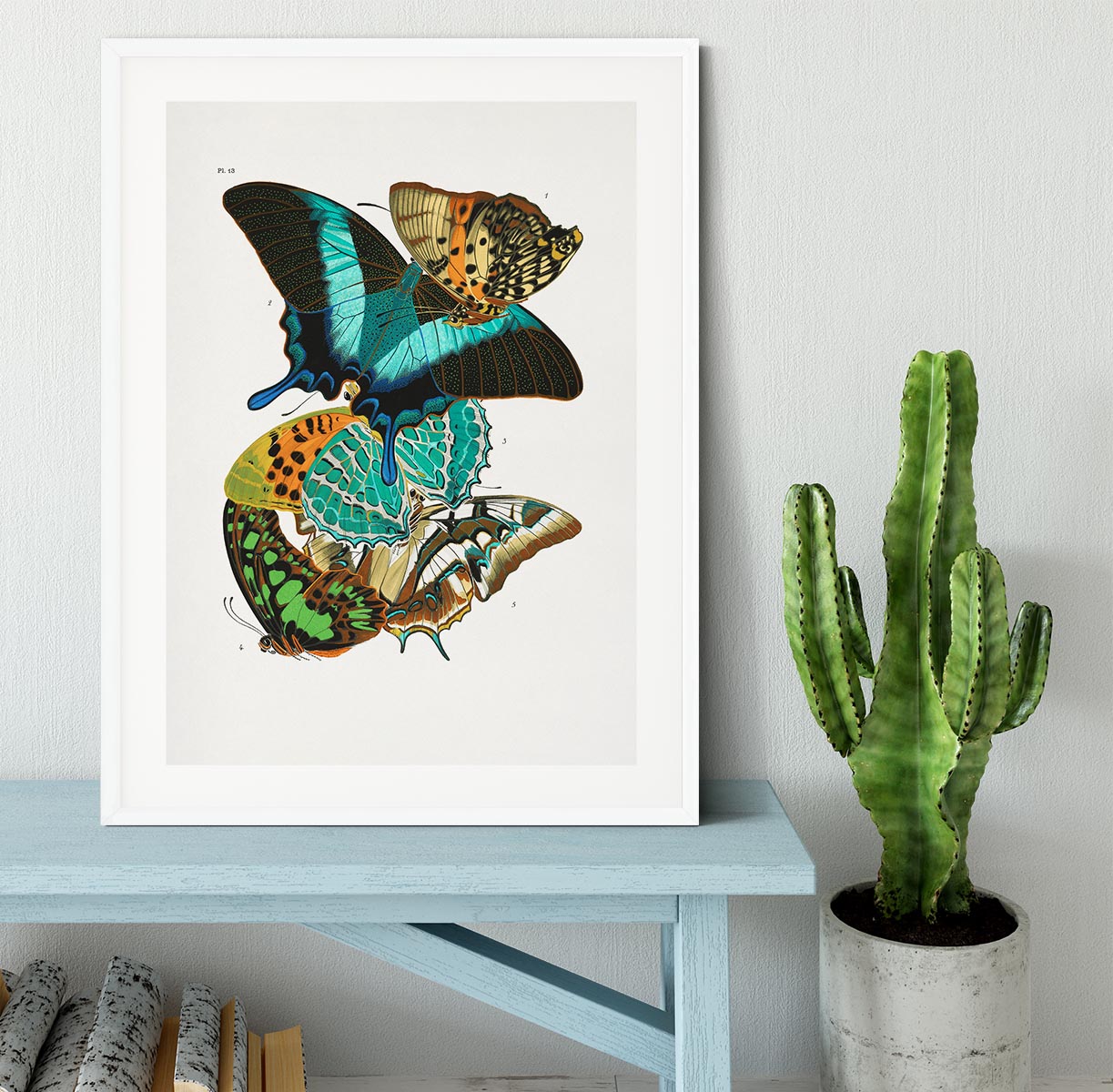 Butterflies Part 13 Framed Print - Canvas Art Rocks - 5