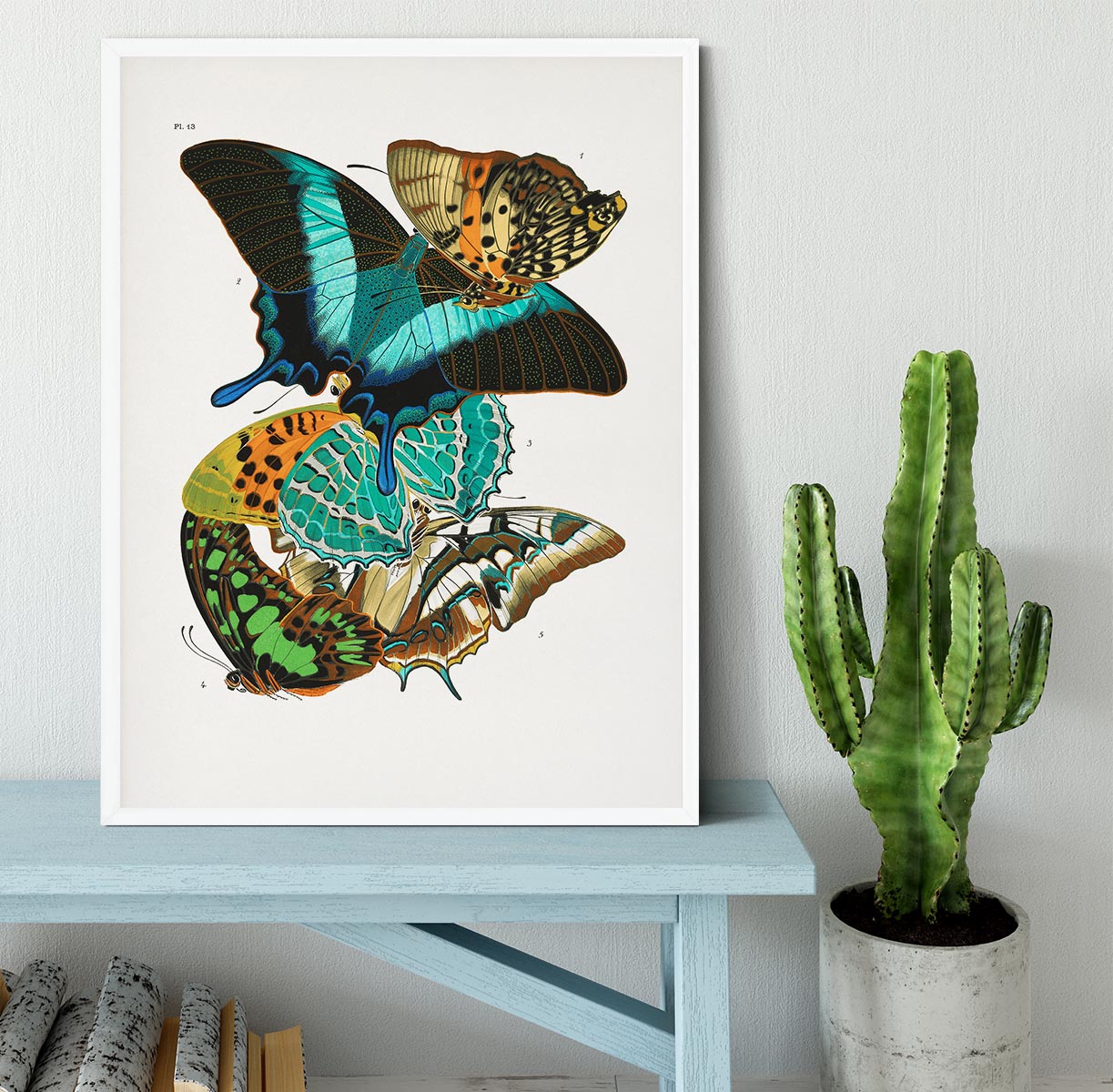 Butterflies Part 13 Framed Print - Canvas Art Rocks -6