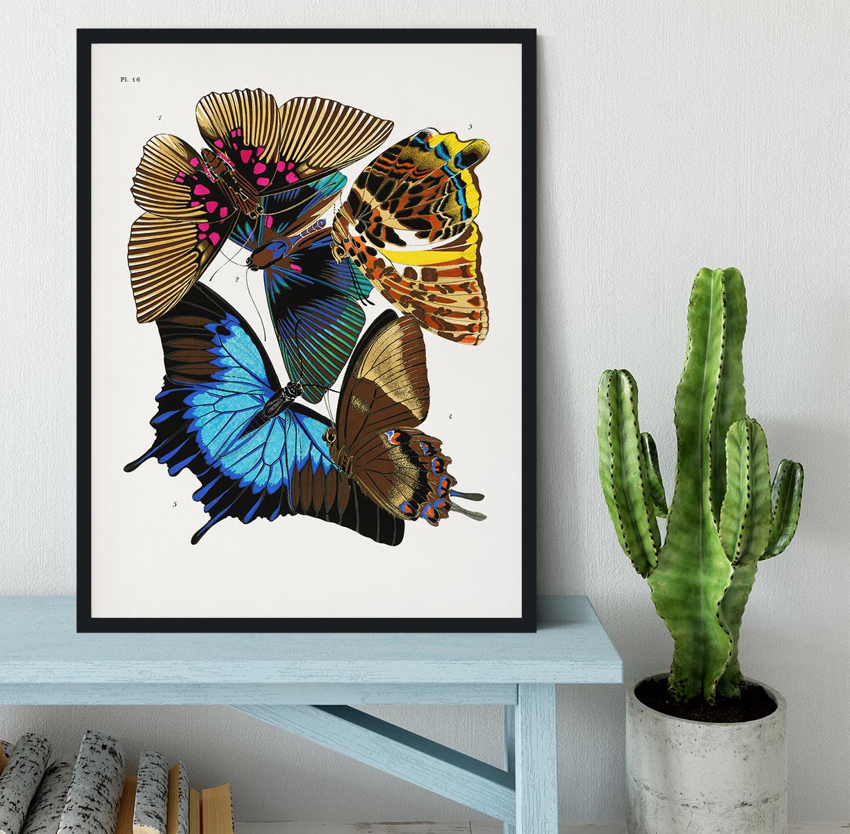 Butterflies Part 16 Framed Print - Canvas Art Rocks - 2