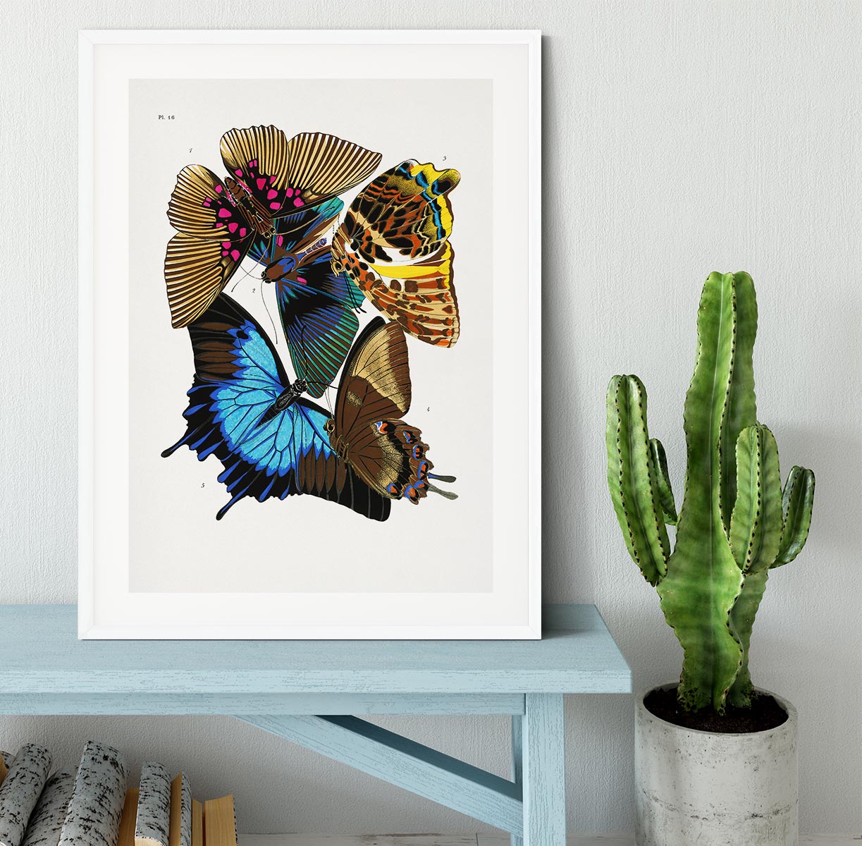 Butterflies Part 16 Framed Print - Canvas Art Rocks - 5