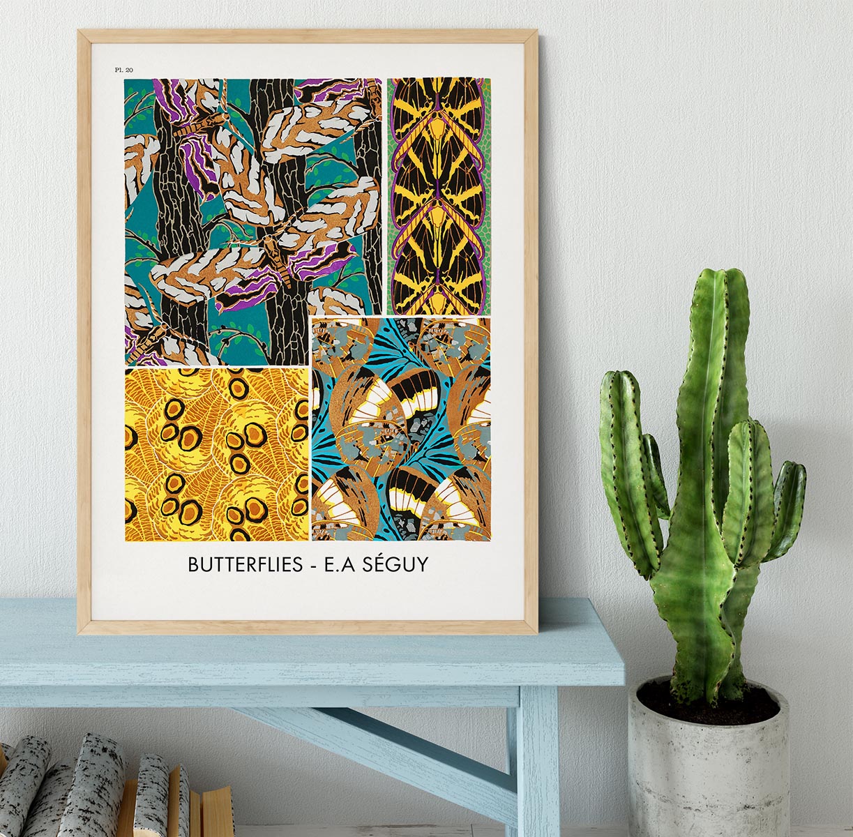 Butterflies Part 20 Framed Print - Canvas Art Rocks - 4