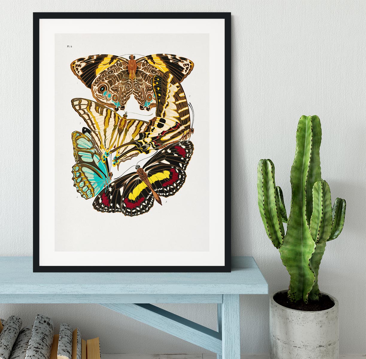 Butterflies Part 5 Framed Print - Canvas Art Rocks - 1