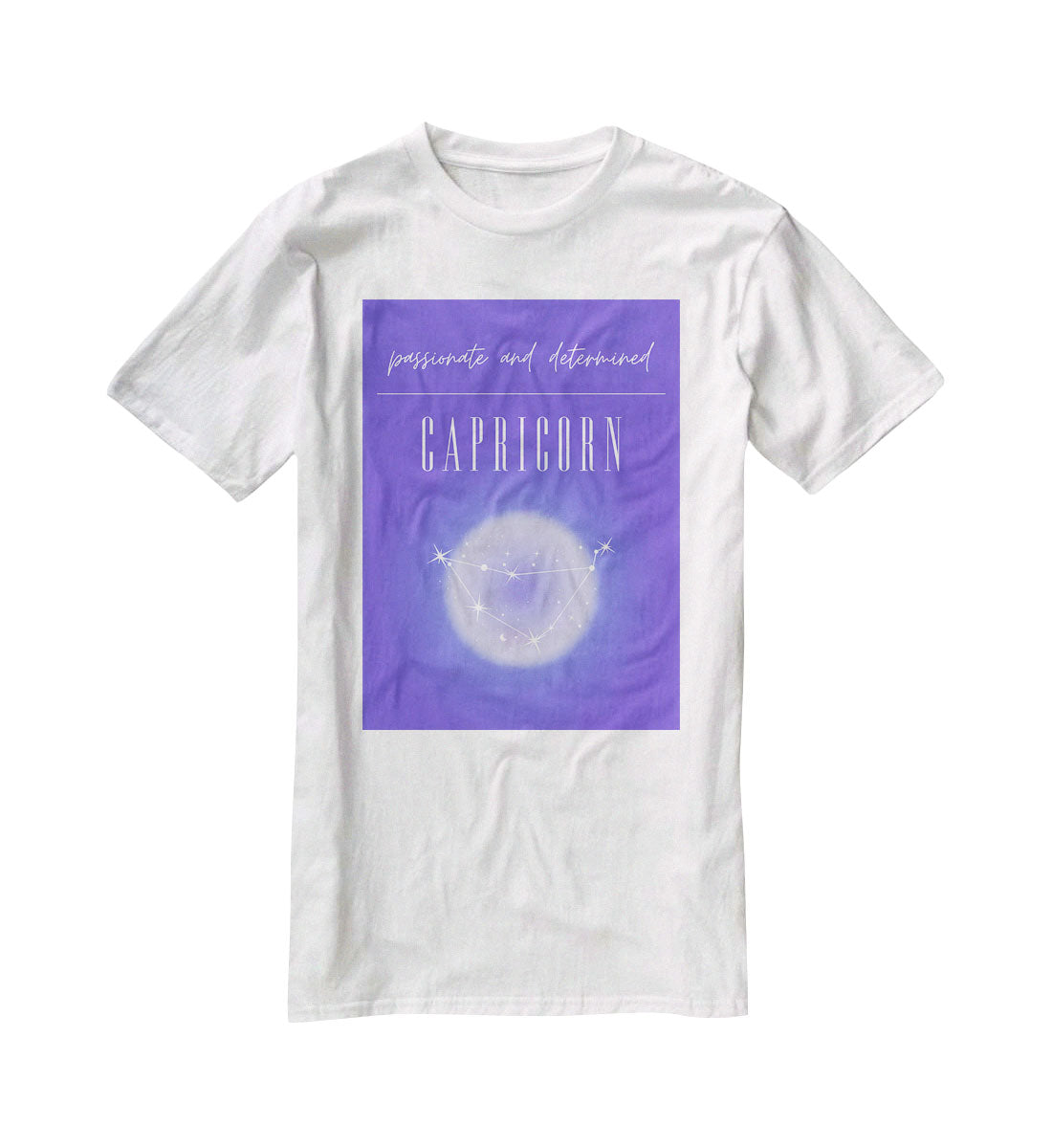 Capricorn Zodiac Energy Art T-Shirt - Canvas Art Rocks - 5