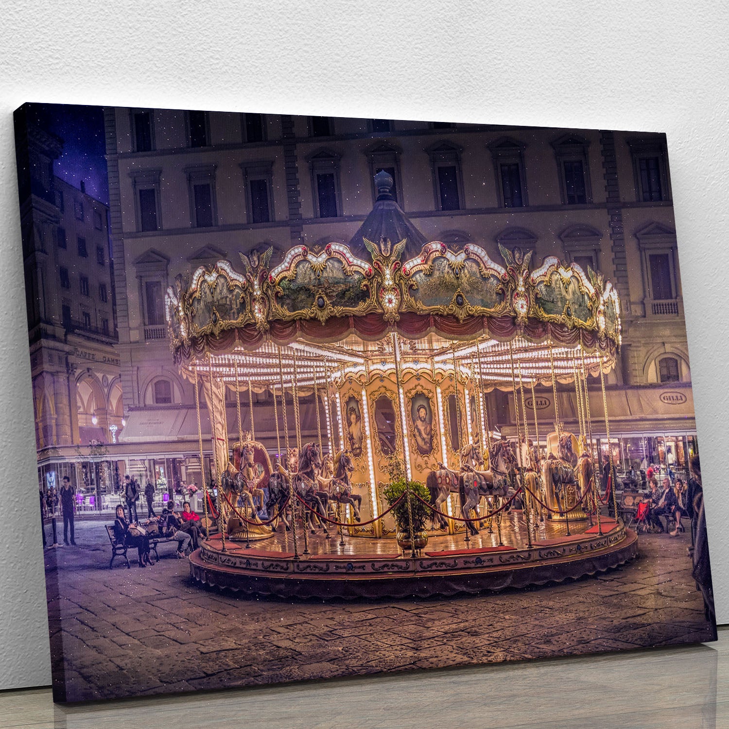 Carousel Canvas Print or Poster - 1x - 1