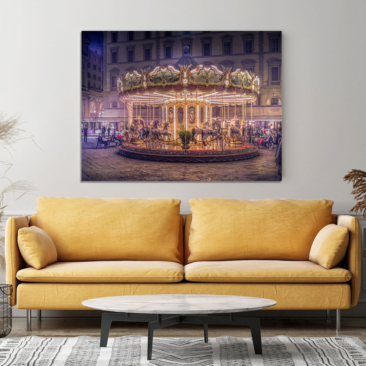 Carousel Canvas Print or Poster - 1x - 4