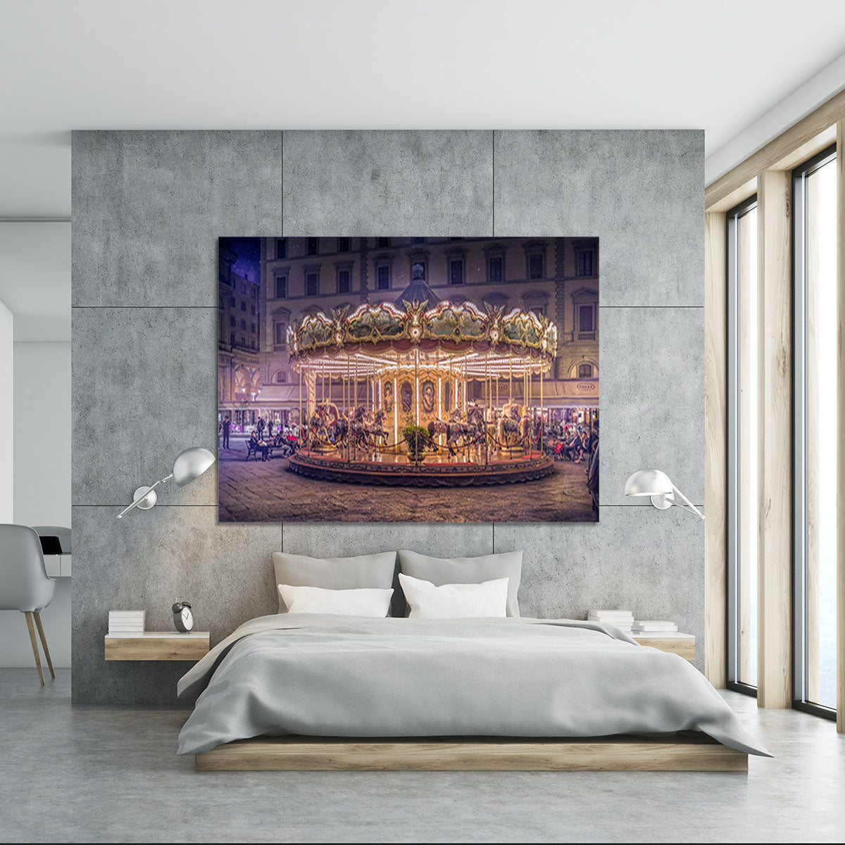 Carousel Canvas Print or Poster - 1x - 5