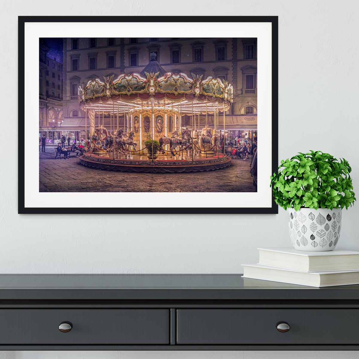 Carousel Framed Print - 1x - 1