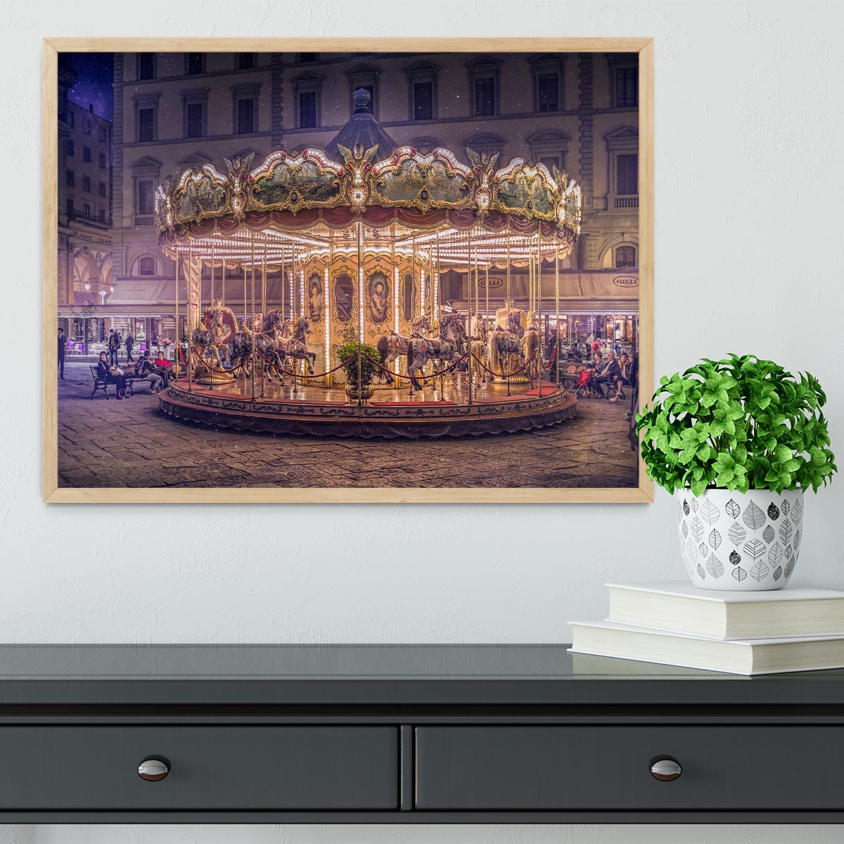 Carousel Framed Print - 1x - 4