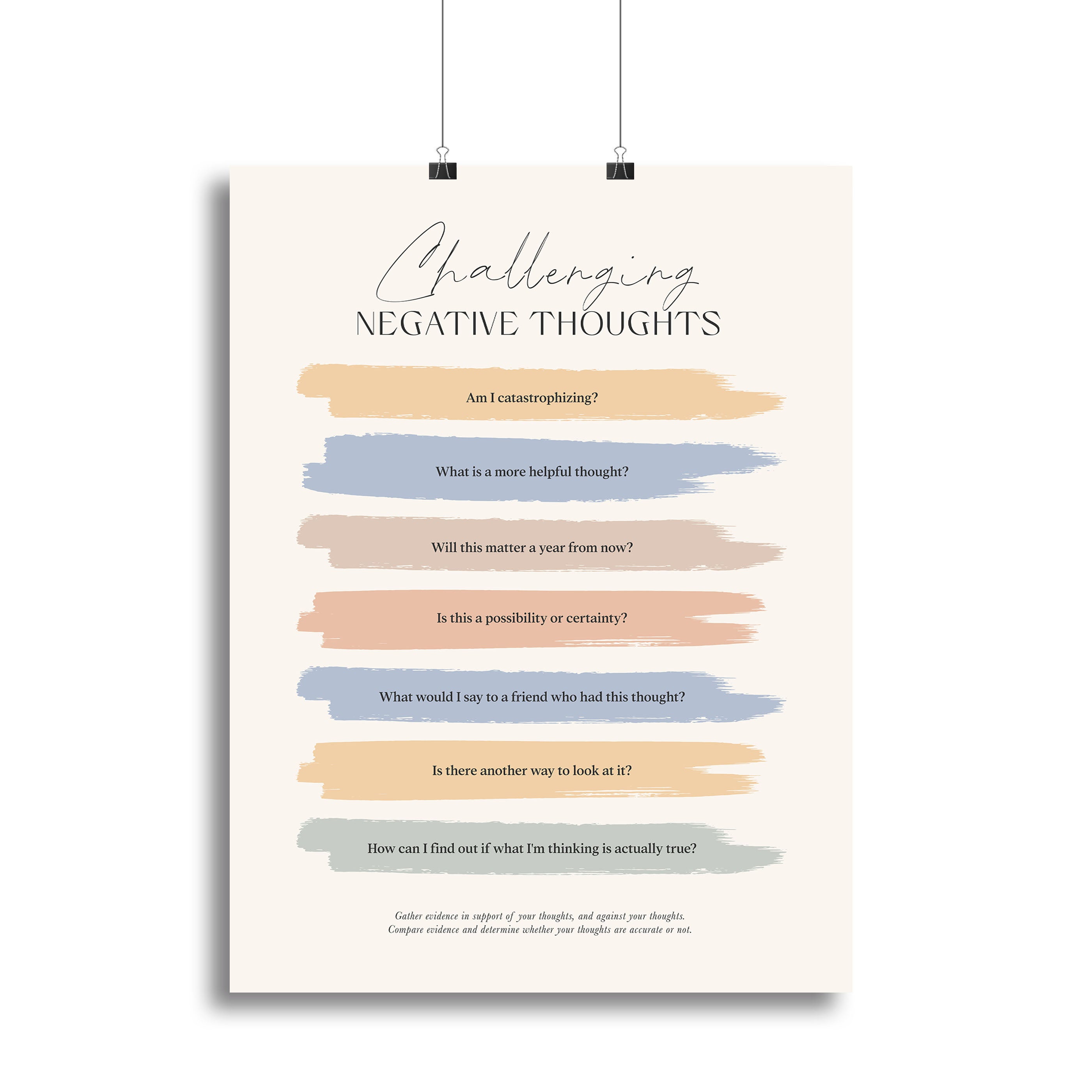 Challenging Thoughts Canvas Print or Poster - Canvas Art Rocks - 2