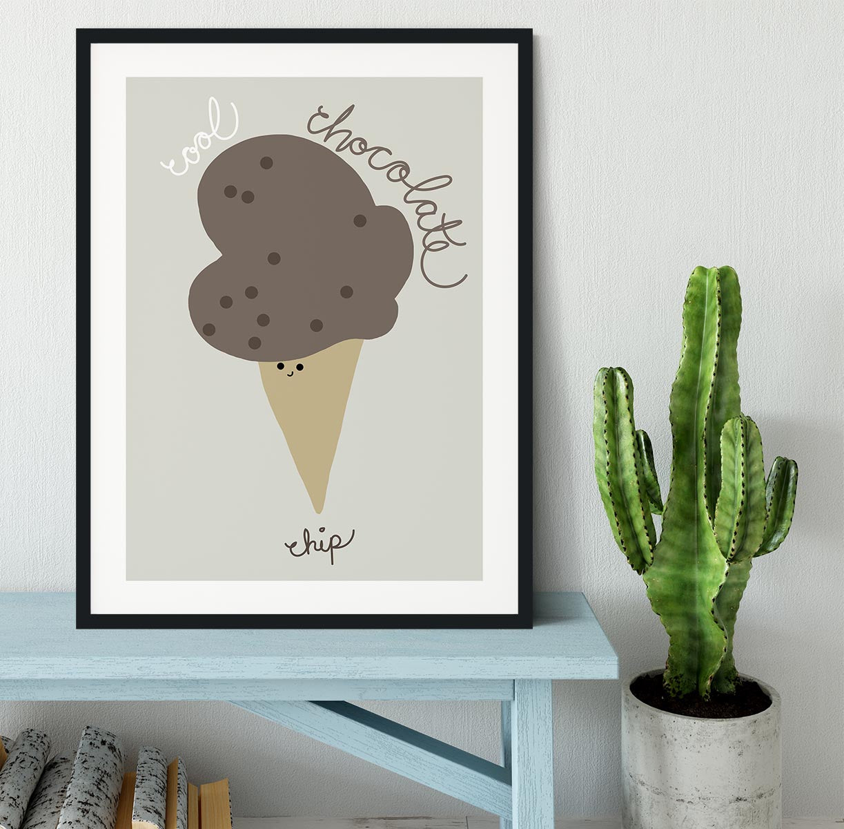 Chocolate Chip Framed Print - 1x - 1