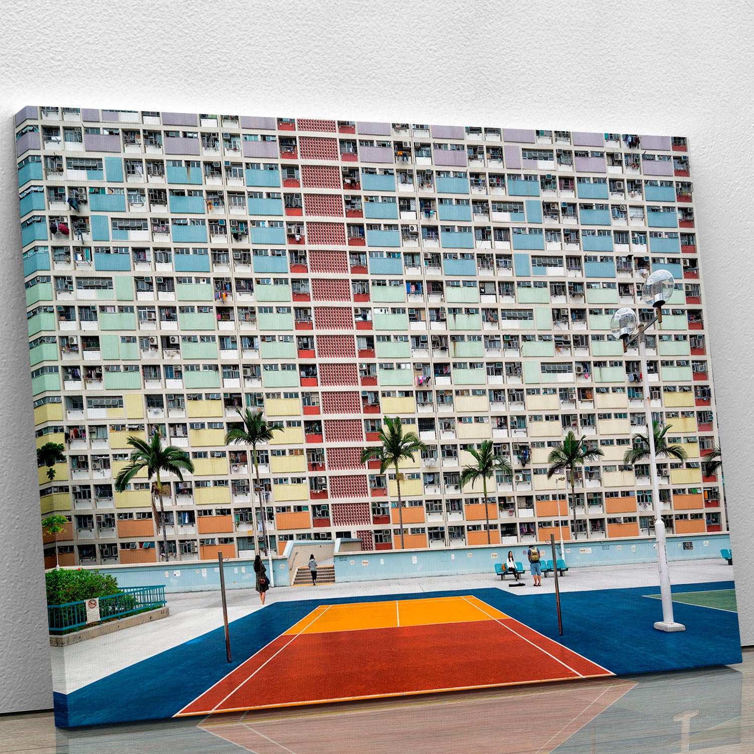 Choi Hung Estate Canvas Print or Poster - 1x - 1