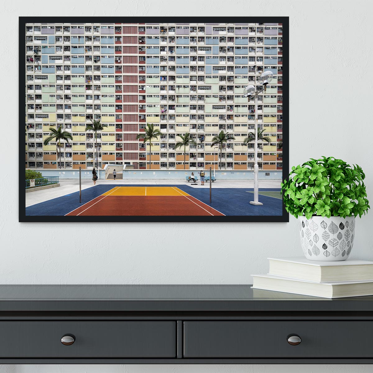 Choi Hung Estate Framed Print - 1x - 2