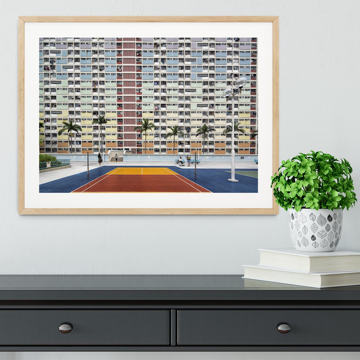 Choi Hung Estate Framed Print - 1x - 3