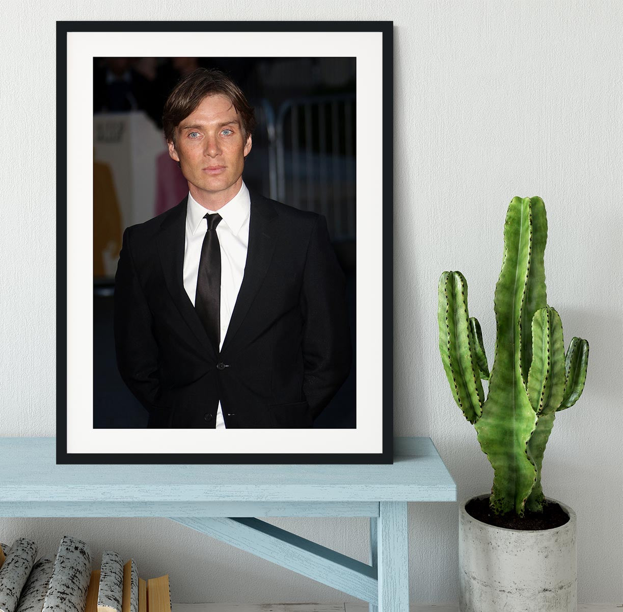 Cillian Murphy in 2016 Framed Print - Canvas Art Rocks - 1