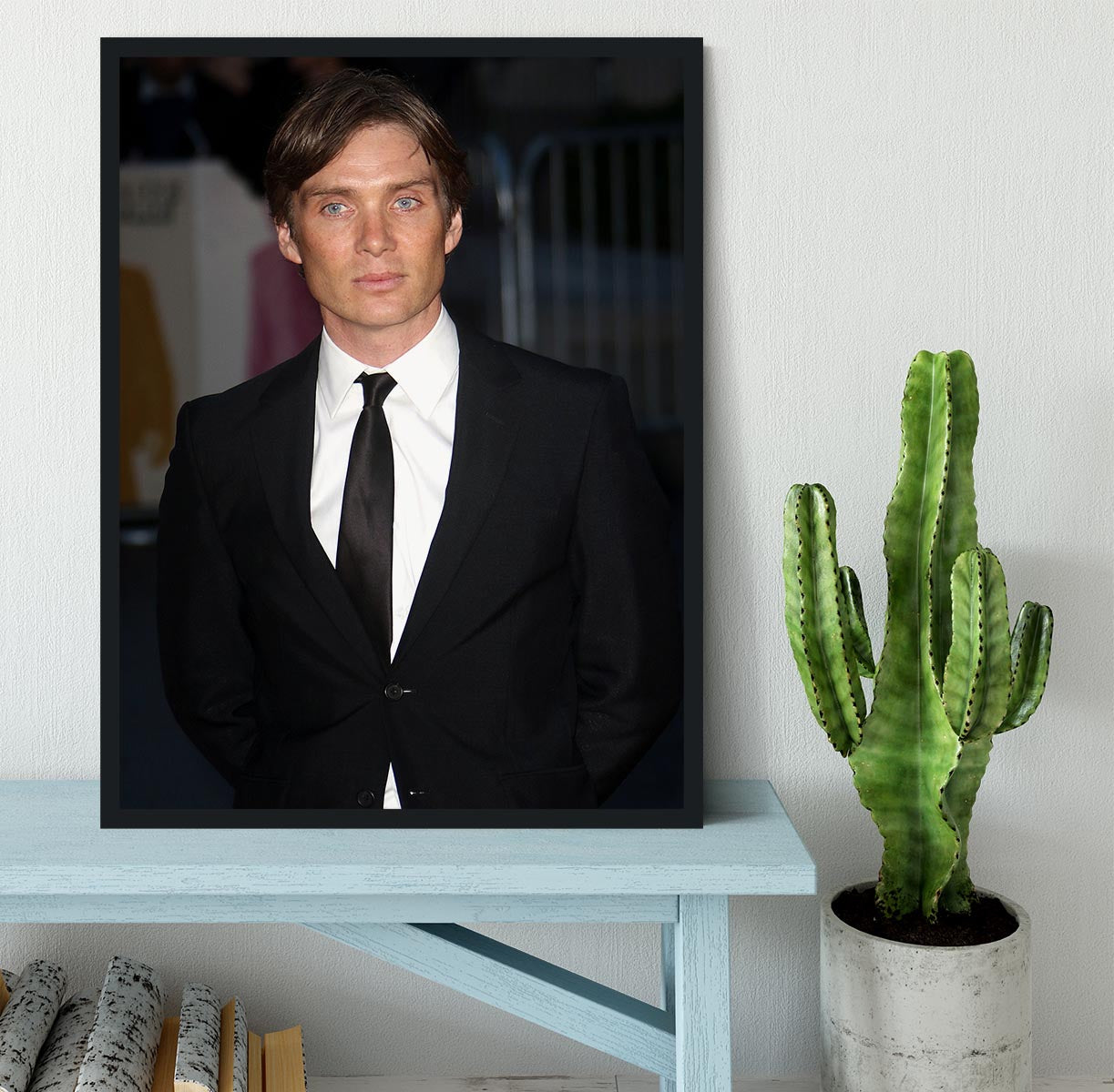 Cillian Murphy in 2016 Framed Print - Canvas Art Rocks - 2