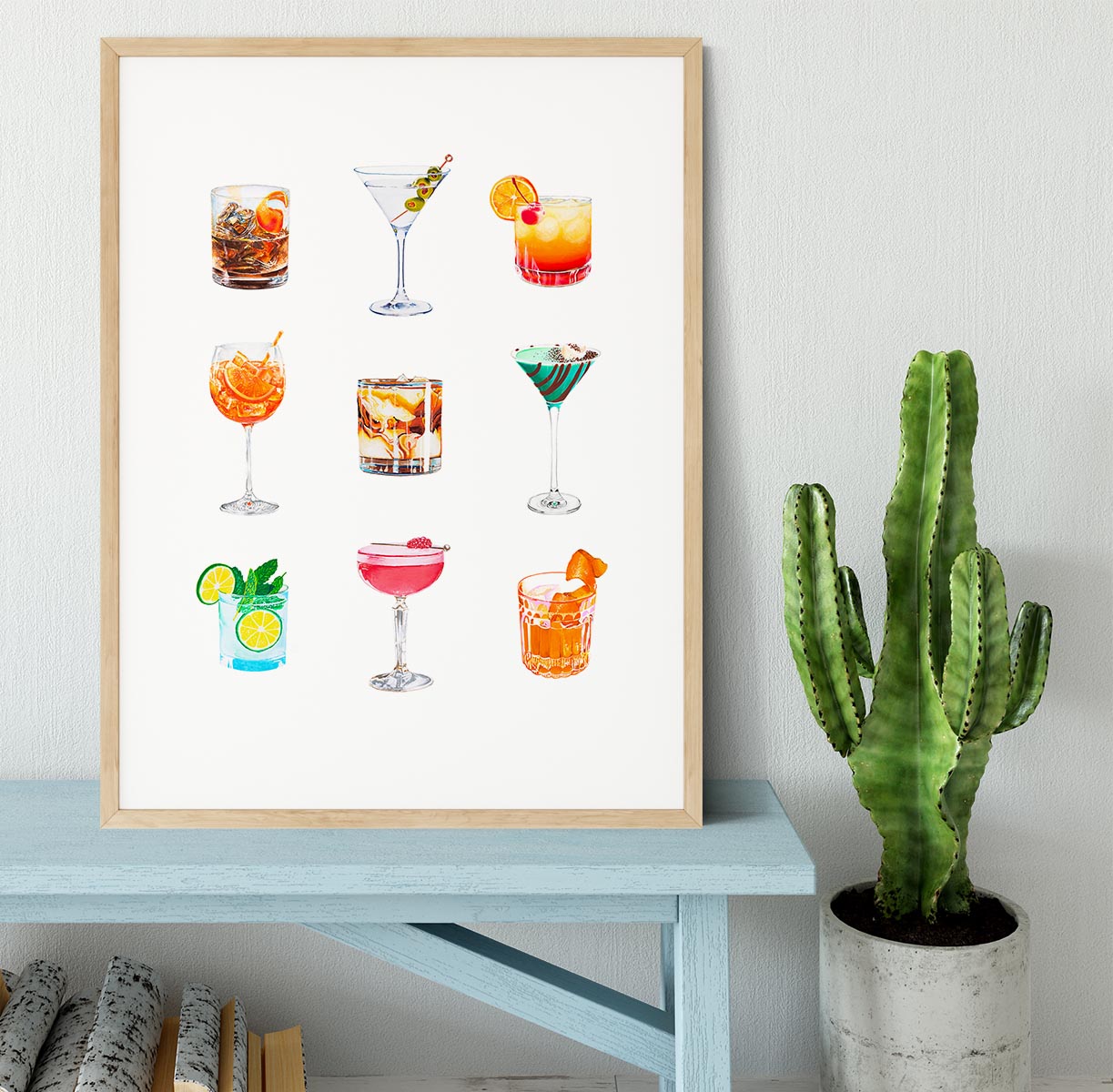 Cocktail Series Framed Print - Canvas Art Rocks - 3