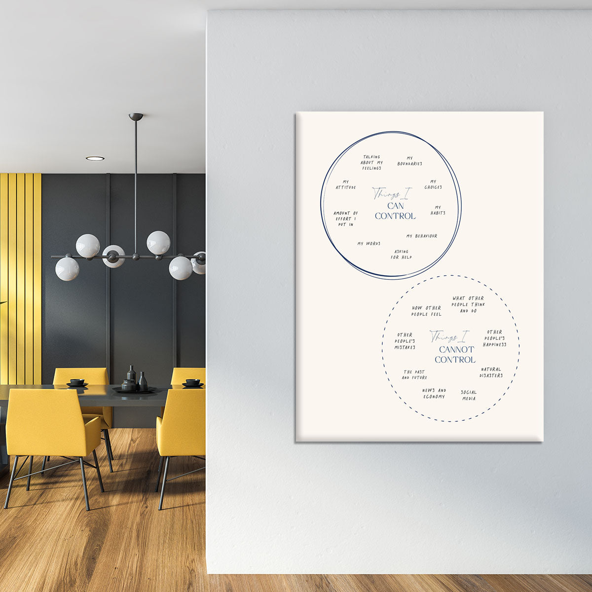 Control Circles Canvas Print or Poster - Canvas Art Rocks - 4