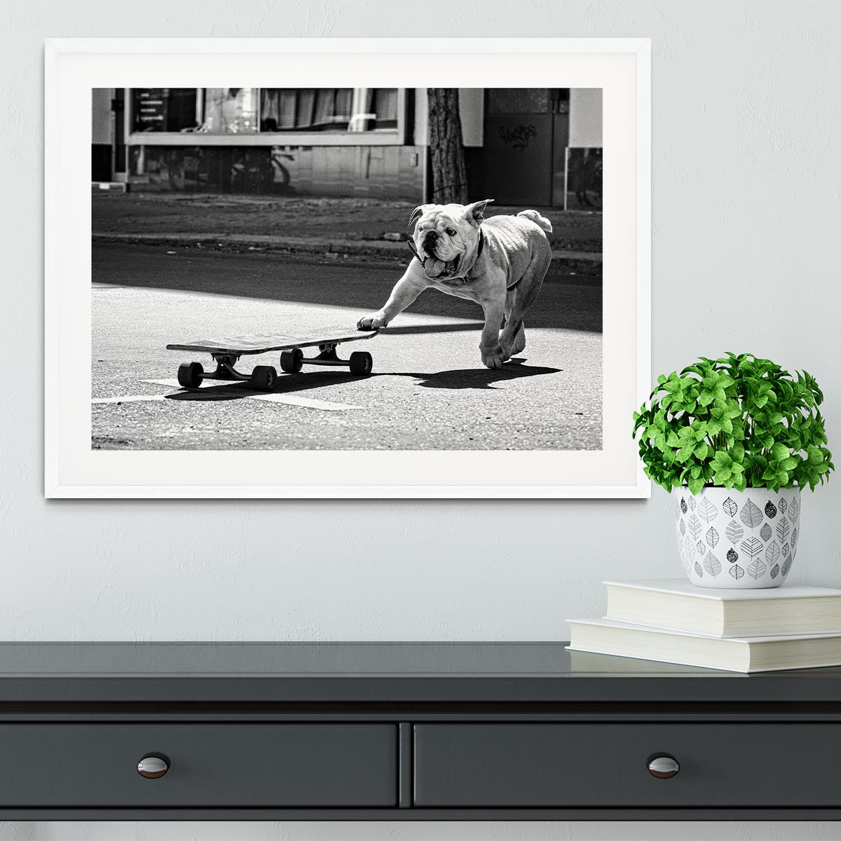 Dogs Just To Have Fun Framed Print - 1x - 5