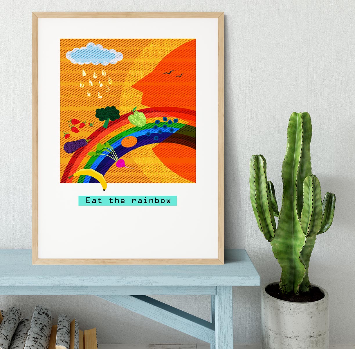 Eat the rainbow Framed Print - 1x - 4