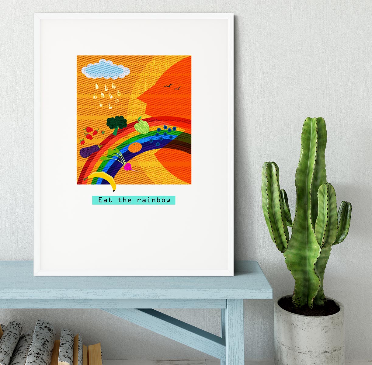 Eat the rainbow Framed Print - 1x - 5