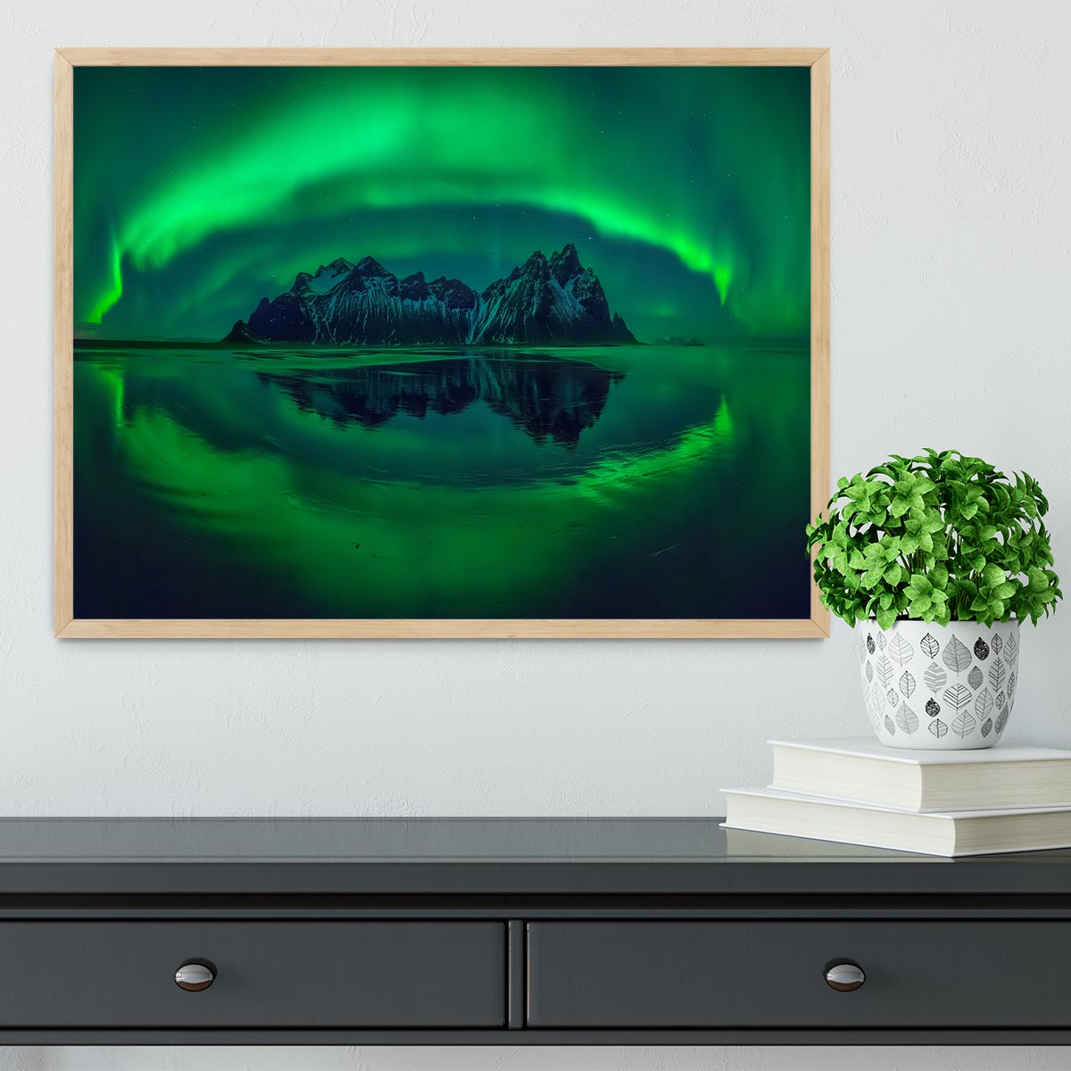 Eye of Stokksnes Framed Print - Canvas Art Rocks - 4