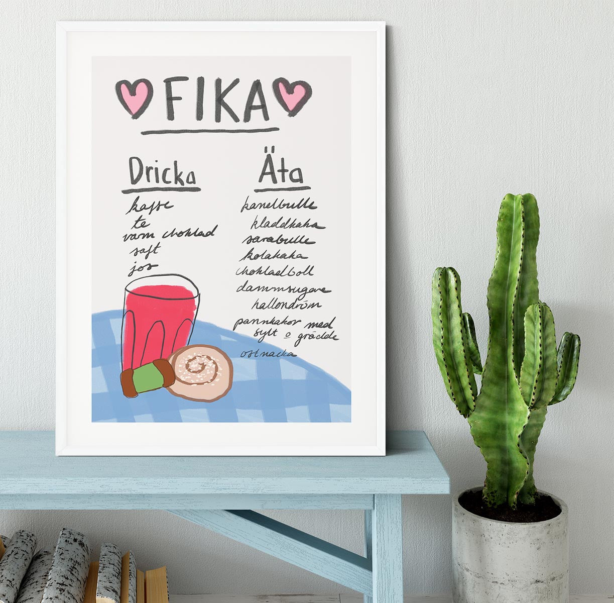 Fika Framed Print - Canvas Art Rocks - 5