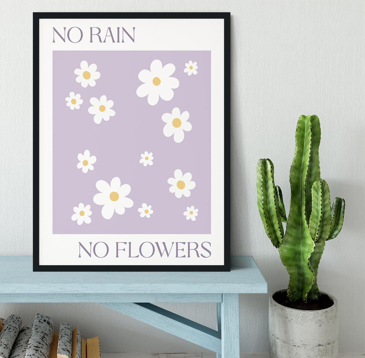 Flowers Framed Print - Canvas Art Rocks - 2