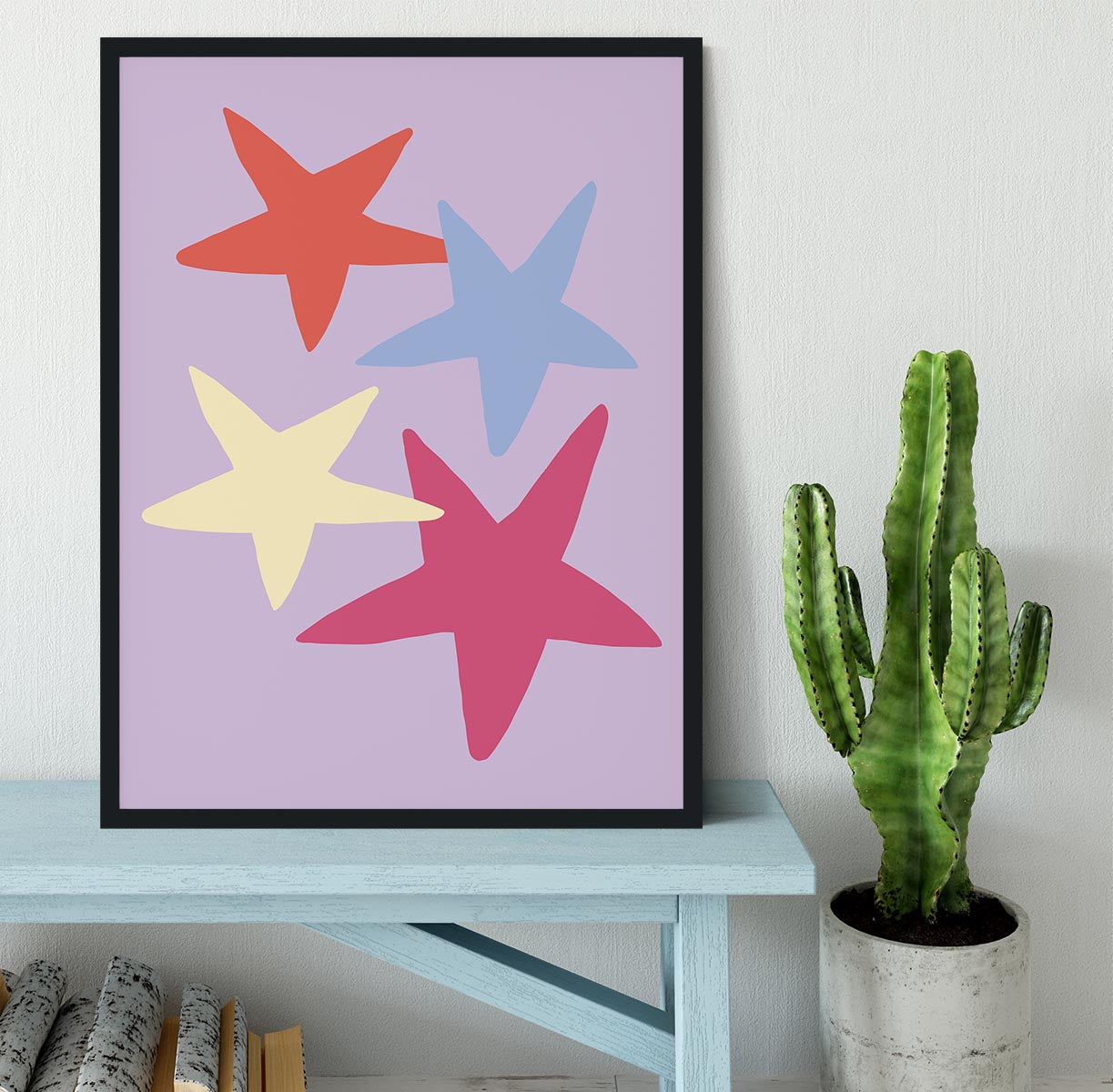 Four Stars Framed Print - 1x - 2