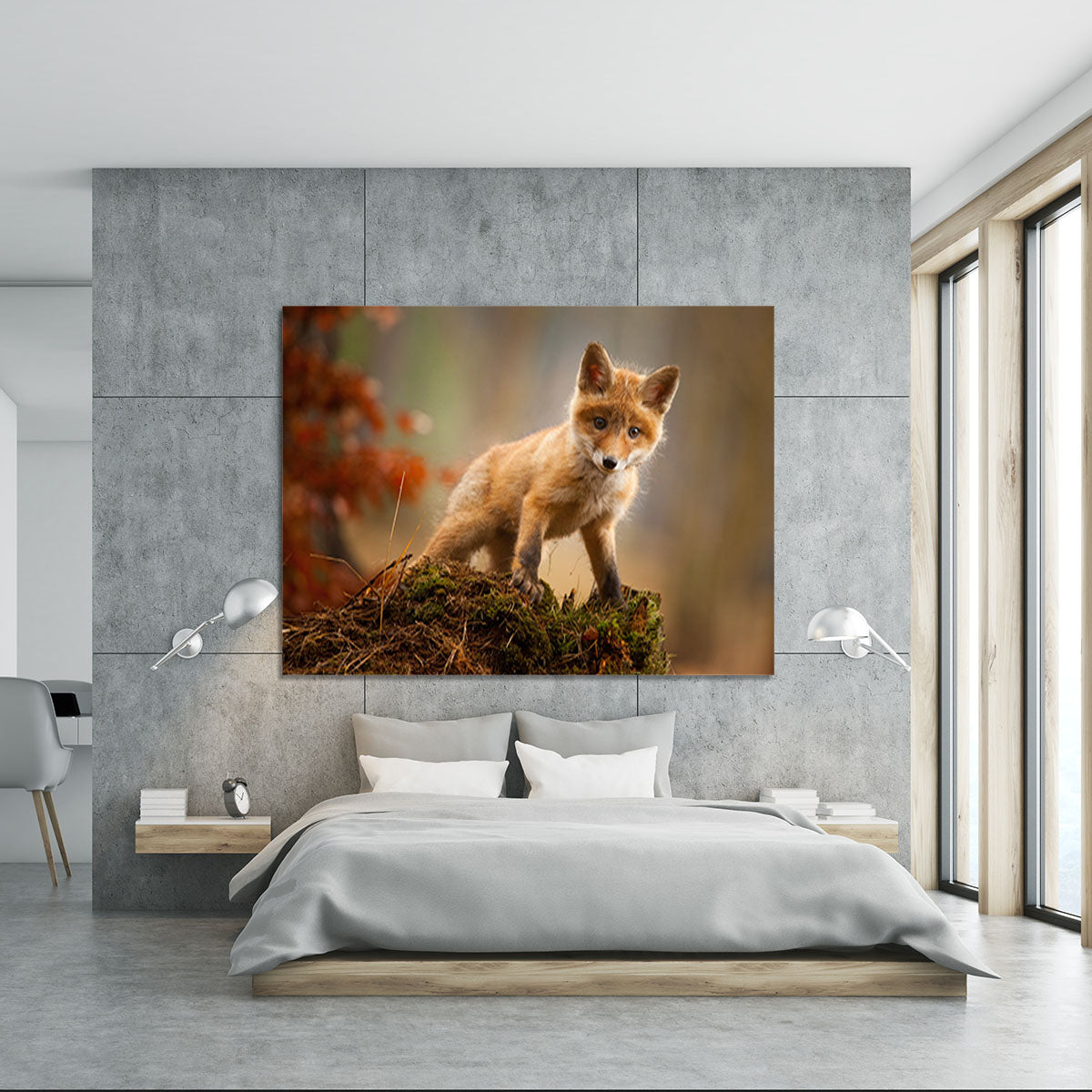Fox Canvas Print or Poster - 1x - 5