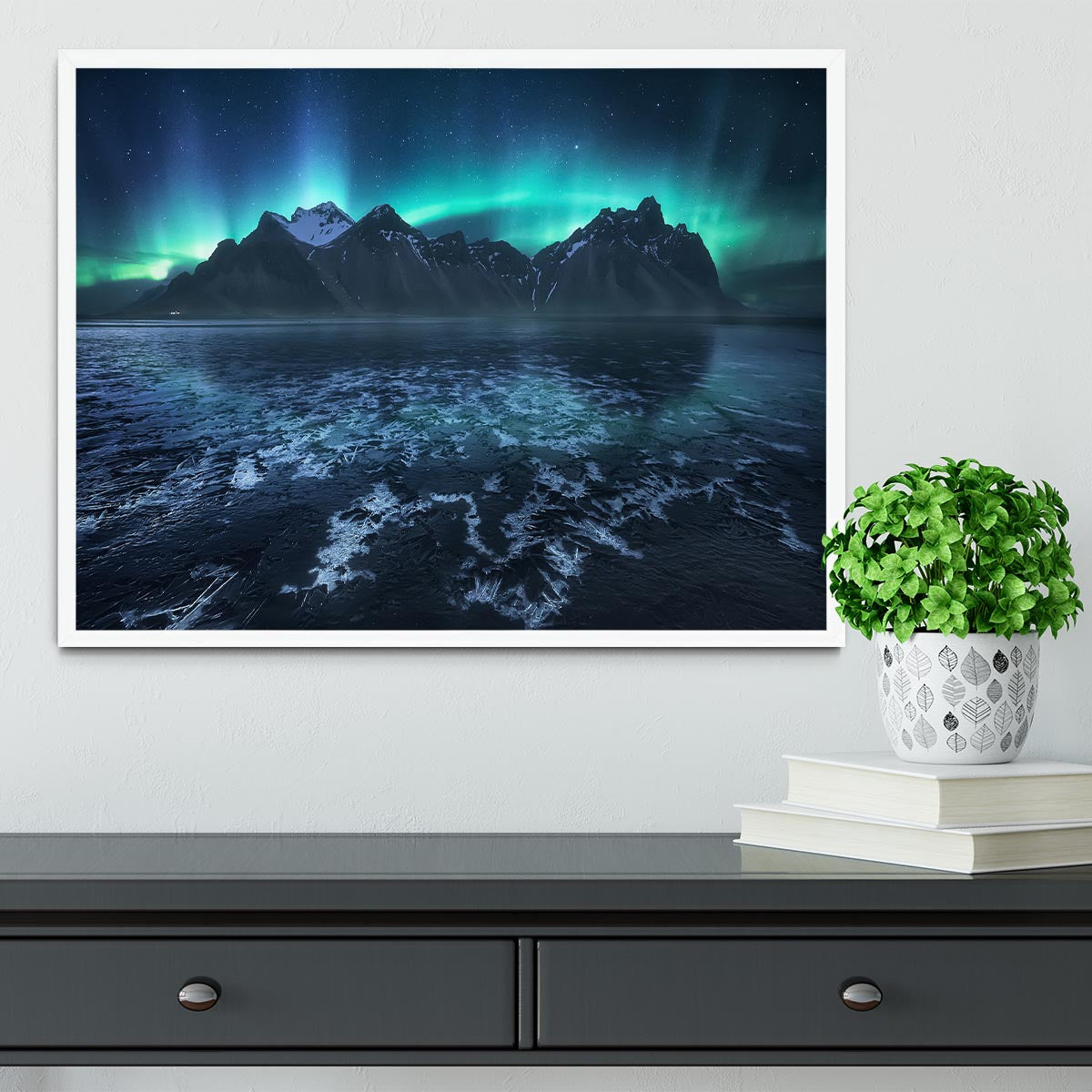 Frozen World The Crown Framed Print - Canvas Art Rocks -6