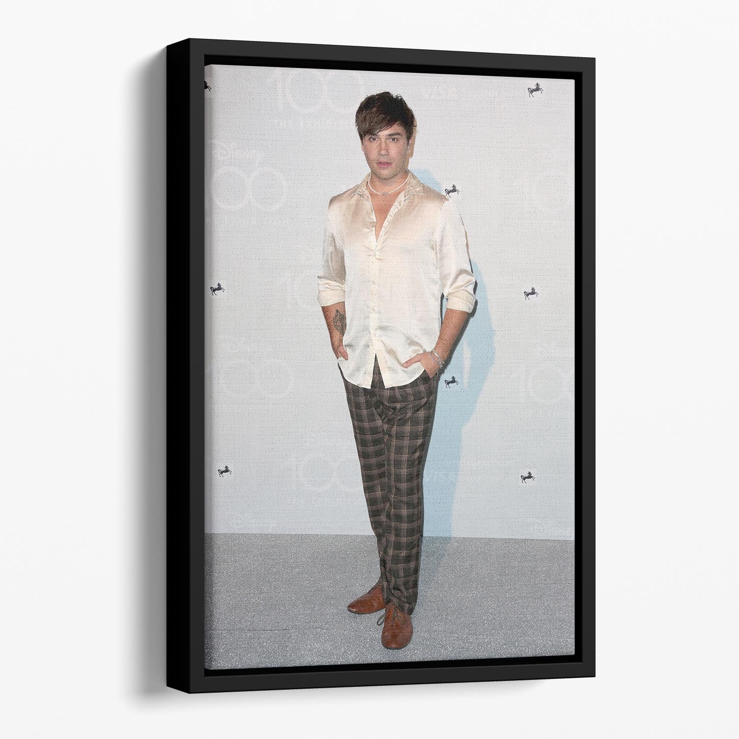 George Shelley Floating Framed Canvas - Canvas Art Rocks - 1