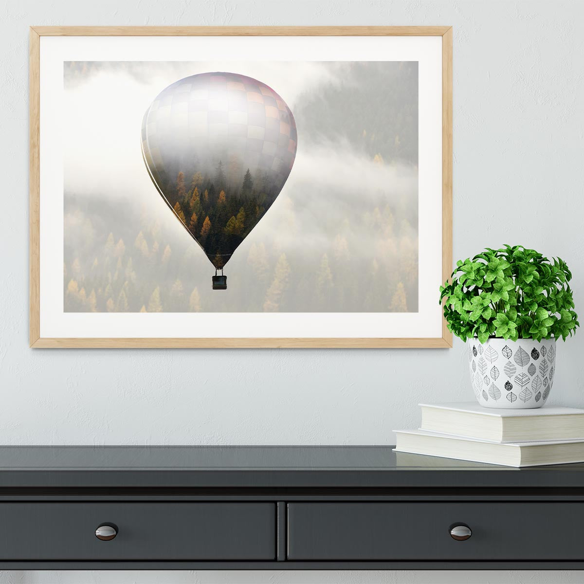 Get lost in the world Framed Print - 1x - 3