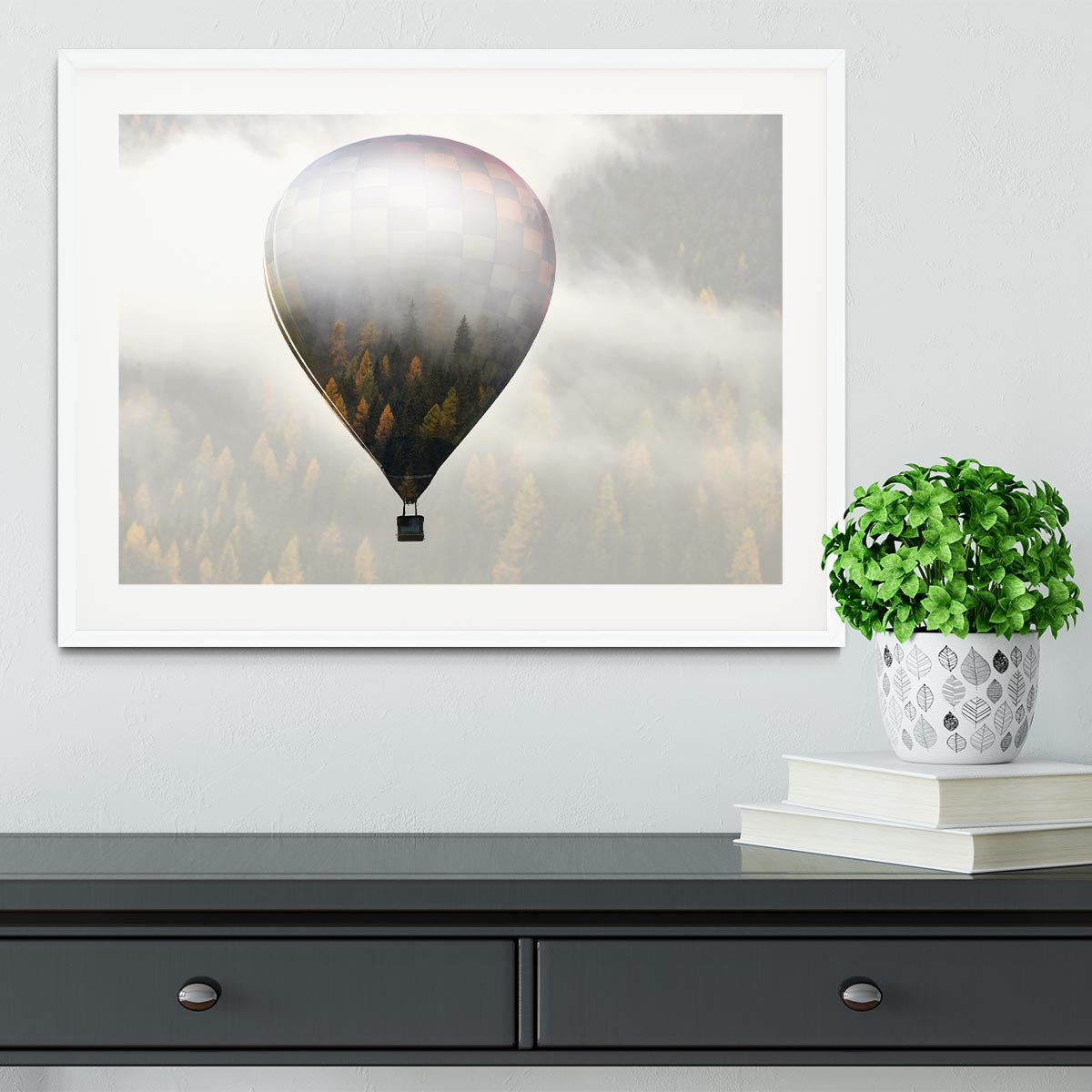 Get lost in the world Framed Print - 1x - 5