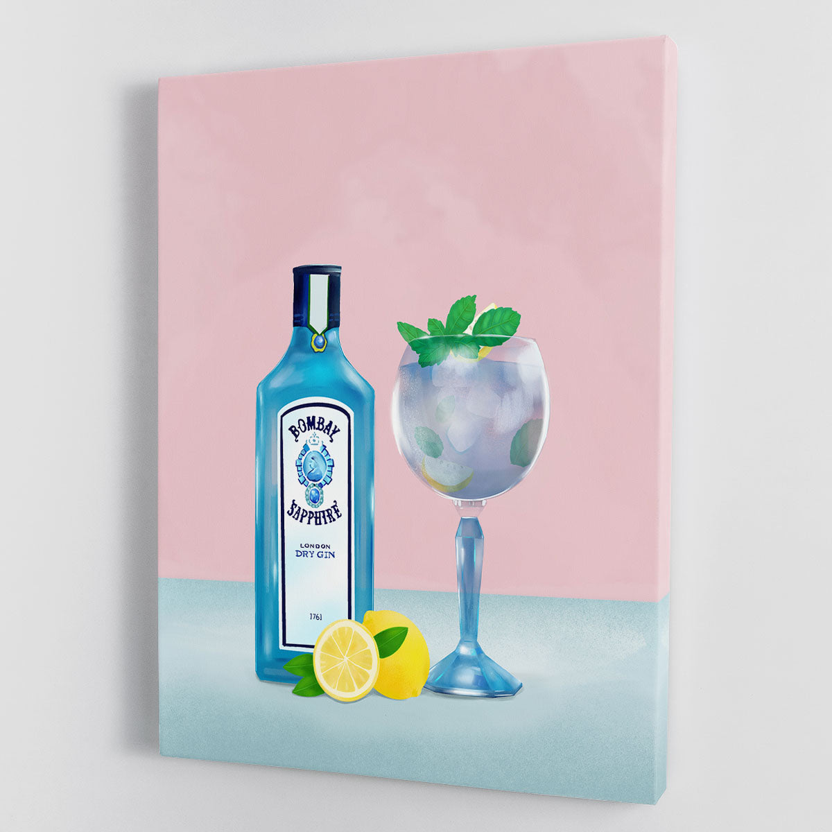 Gin Cocktail Canvas Print or Poster - Canvas Art Rocks - 1