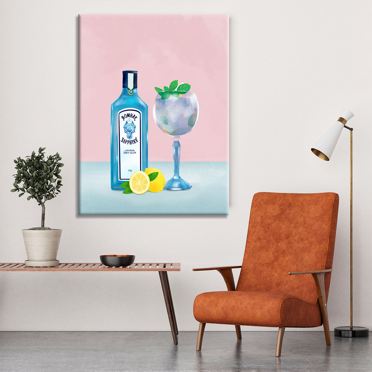 Gin Cocktail Canvas Print or Poster - Canvas Art Rocks - 6