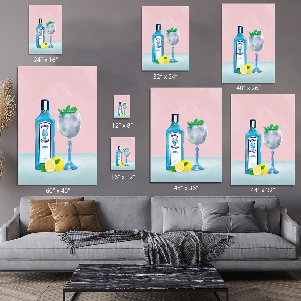 Gin Cocktail Canvas Print or Poster - Canvas Art Rocks - 7