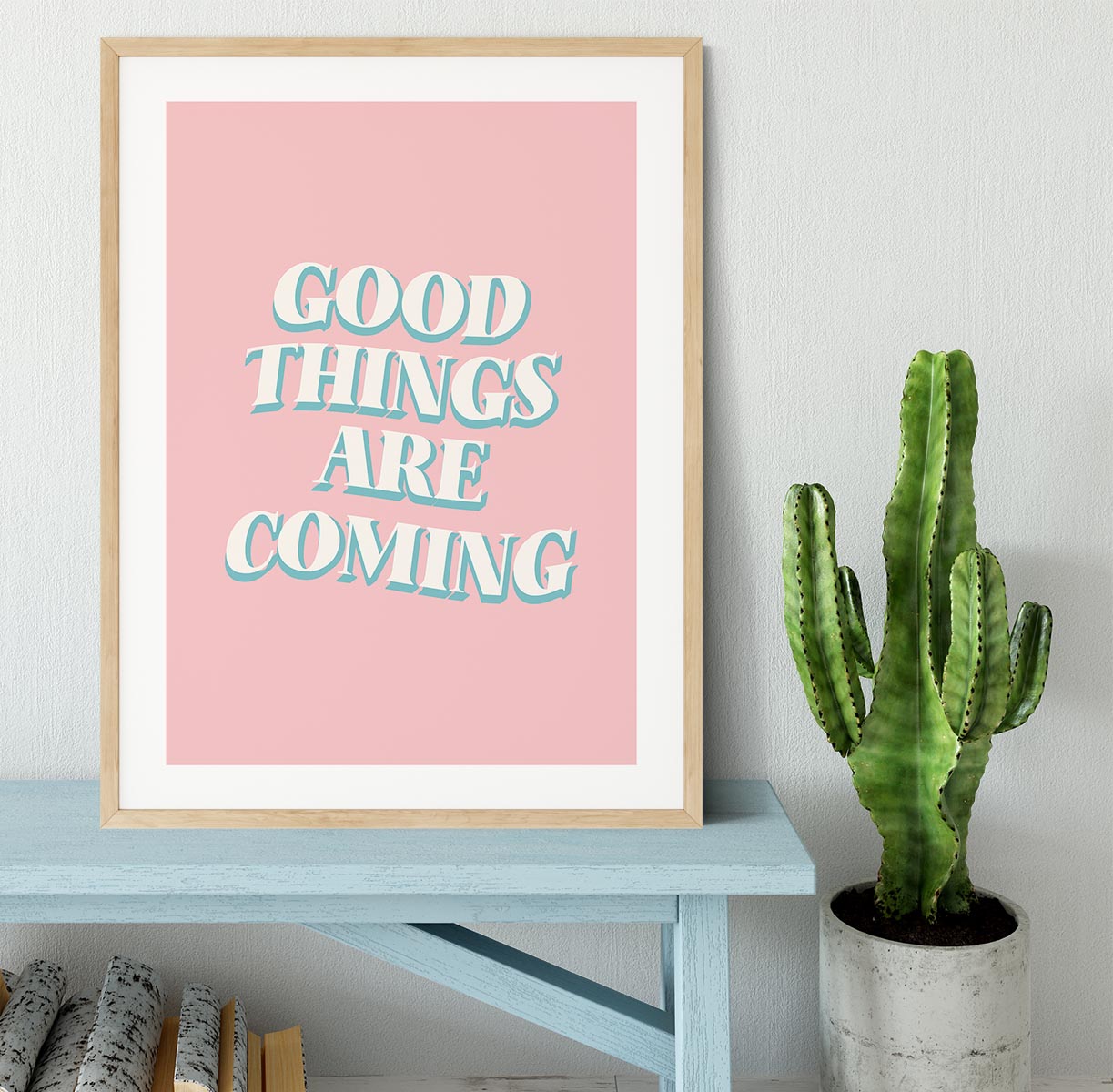 Good Things Are Coming Framed Print - Canvas Art Rocks - 3