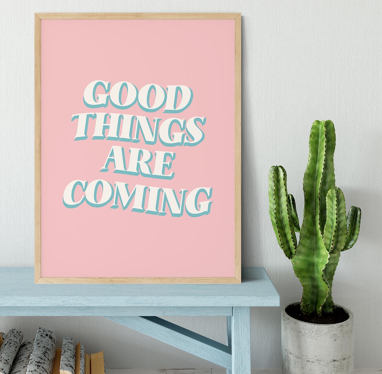 Good Things Are Coming Framed Print - Canvas Art Rocks - 4