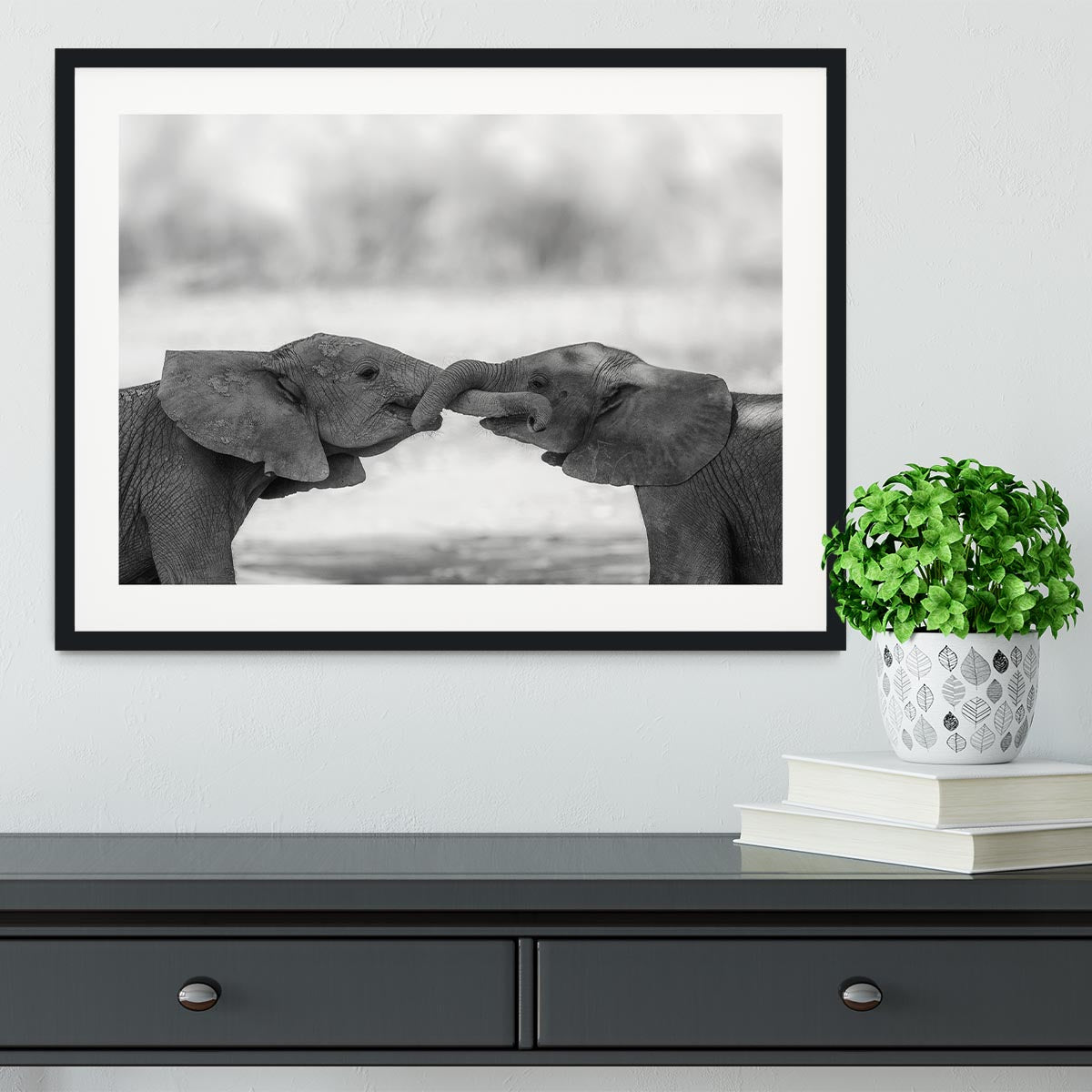 Greetings Framed Print - 1x - 1