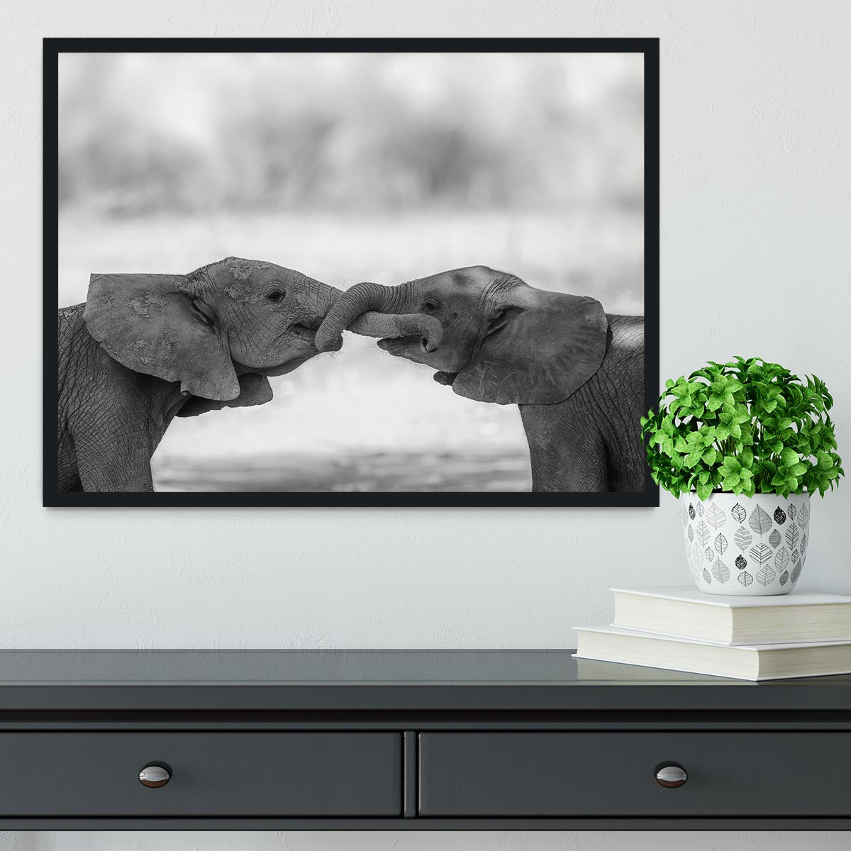 Greetings Framed Print - 1x - 2